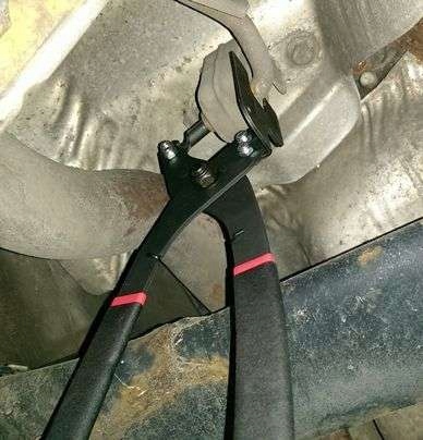 Exhaust hanger pliers 285 мм