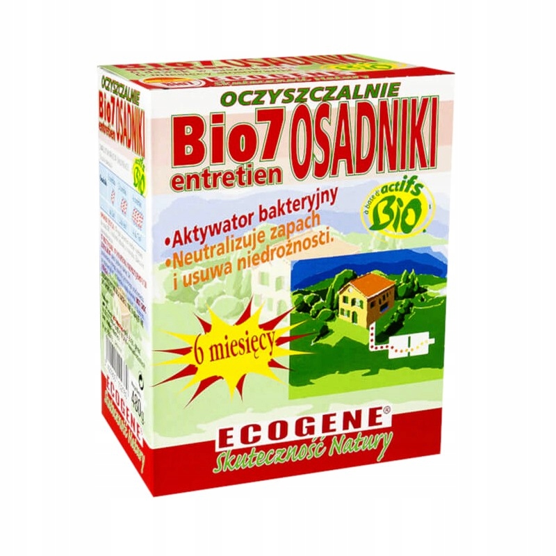 

Preparat BIO7 Entretien do osadników i szamb 920