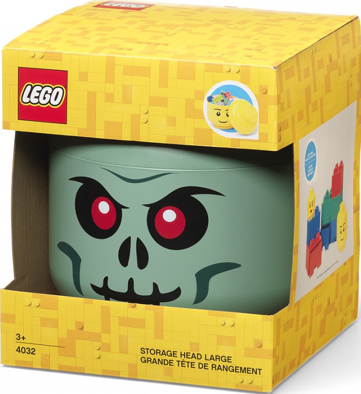 

Lego Pojemnik Głowa Zombie Duża L 27 cm 40320811