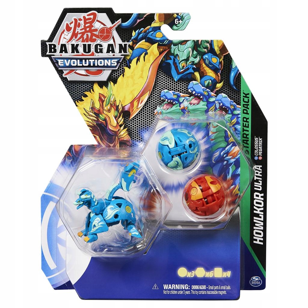 

Bakugan Evolutions zestaw startowy 6063601 Spin