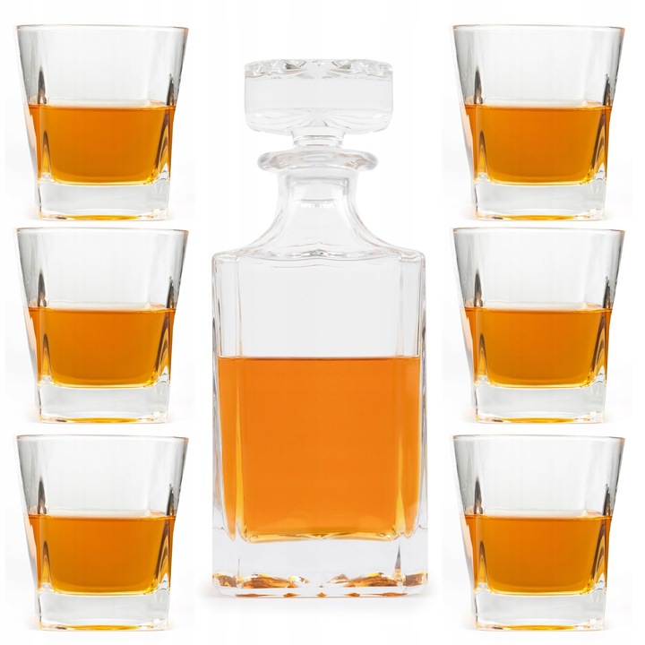 * Sada Na Whisky Karafa A 6 Sklenic Dárek