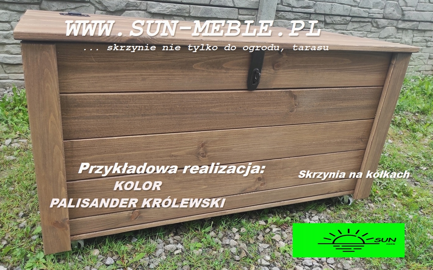 Skrzynia na KÓŁKACH 90x50x50 Kod producenta 07320639478965