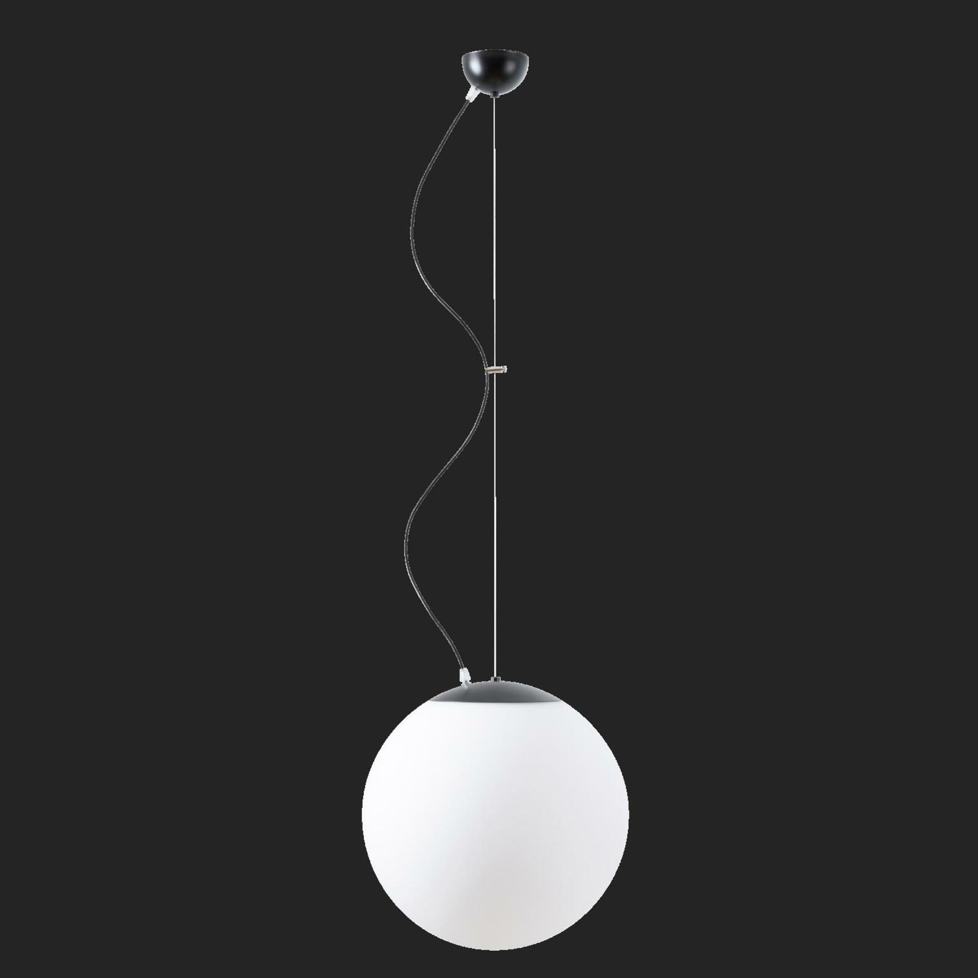 Osmont 70701 Isis L3 Pm-m závesné plastové svietidlo čierna biela IP40 4000