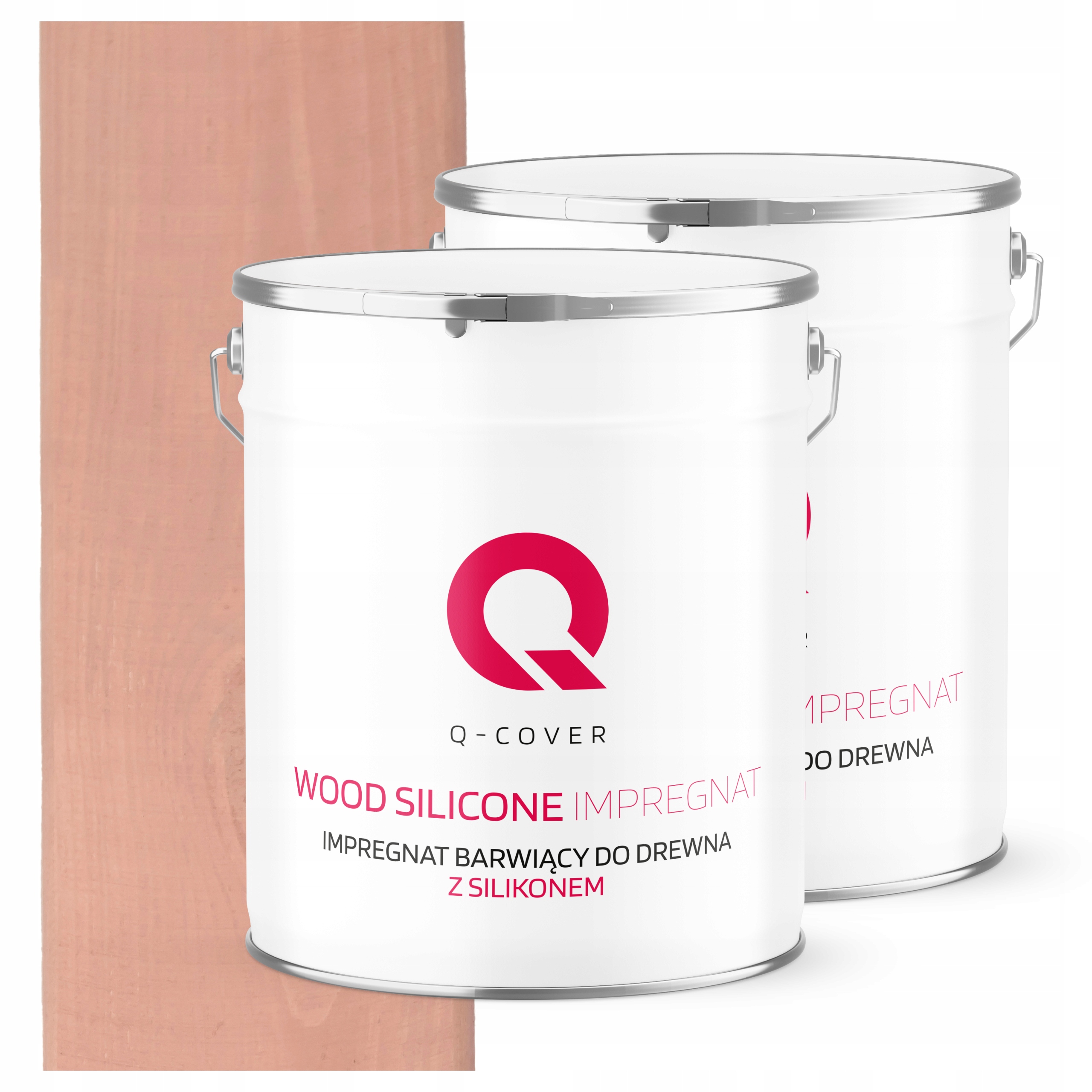 Impregnace Na Dřevo Extra Barva Se Silikonem Chron Barva Trvalá Lososová 5L