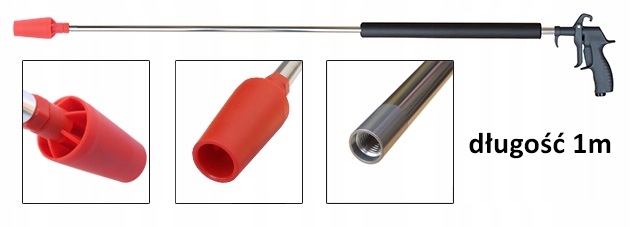 Пистолет для продувки дл. 1 м сопло Venturi