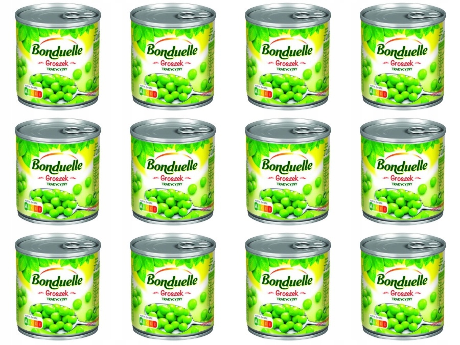 Levně 12 x 200 g Bonduelle Tradiční hrášek Zgrzewka