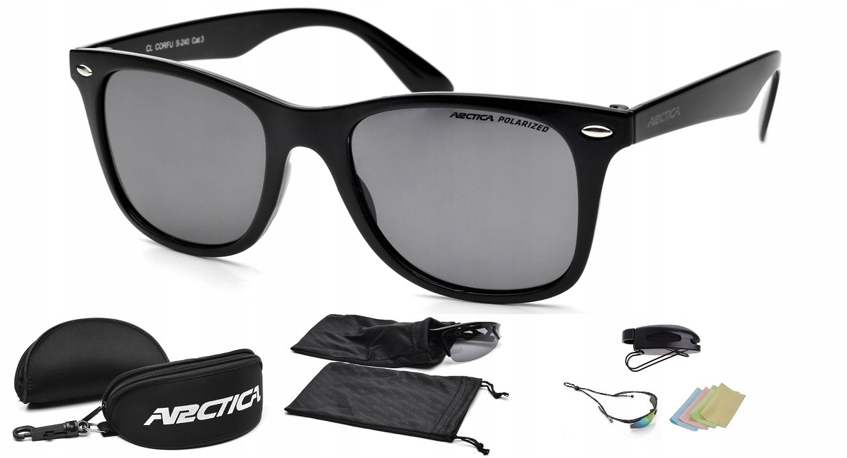 Sluneční brýle Arctica S-240 – polarizační UV400, lehké obroučky