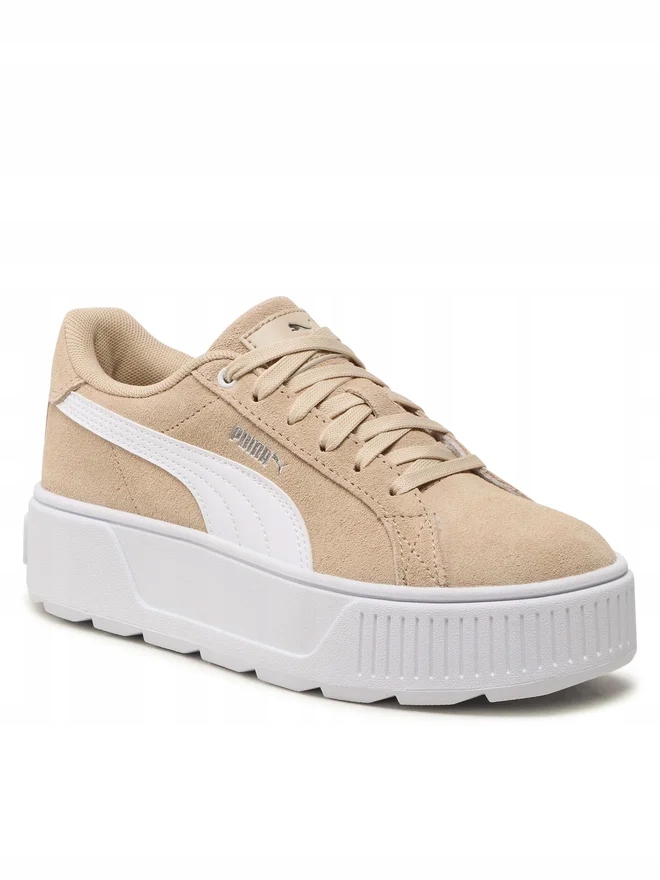 Puma Boty Karmen 38461411 r 41 uk 7.5 přírodní semišová kůže