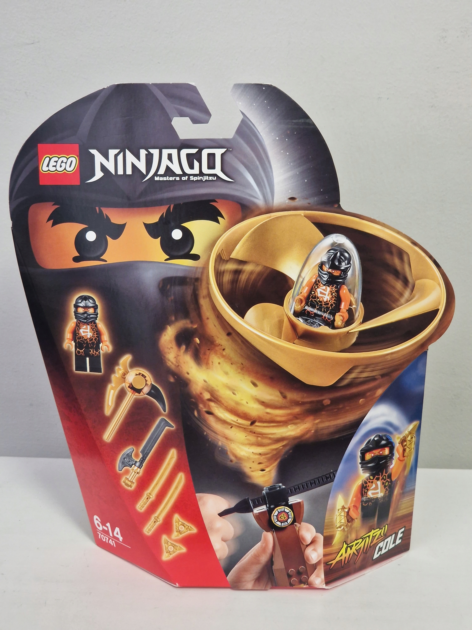 Lego Ninjago Latająca kapsuła Cole`a 70741