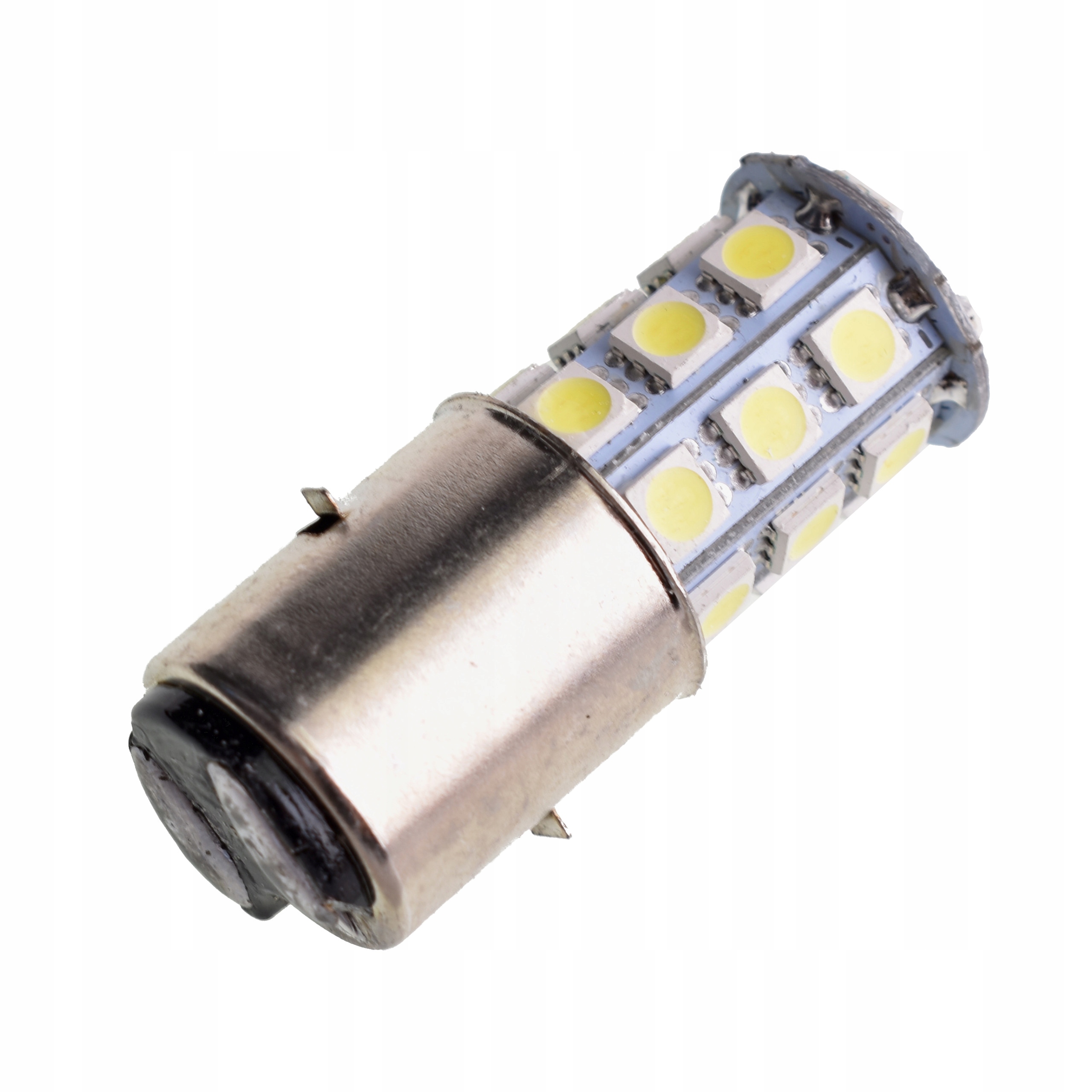ZAROWKA 12V BA20D 35W LED 6000K 27smd Junak Zipp