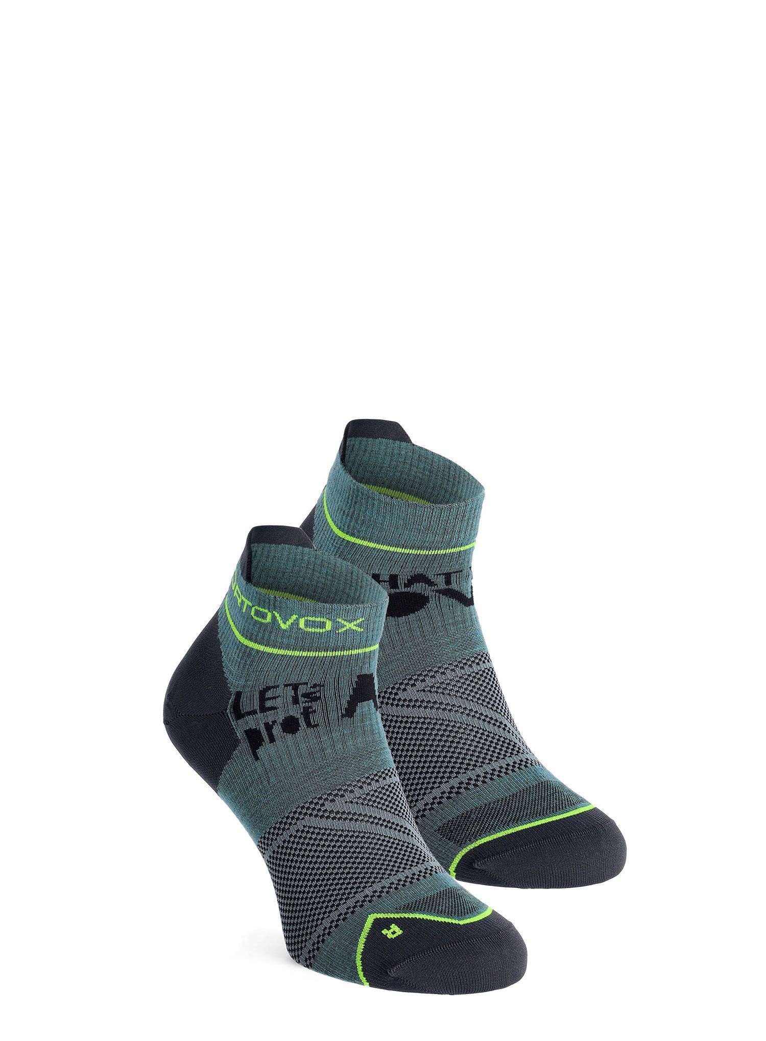 Skarpety męskie Ortovox Alpine Light Low Socks arctic grey 42-44