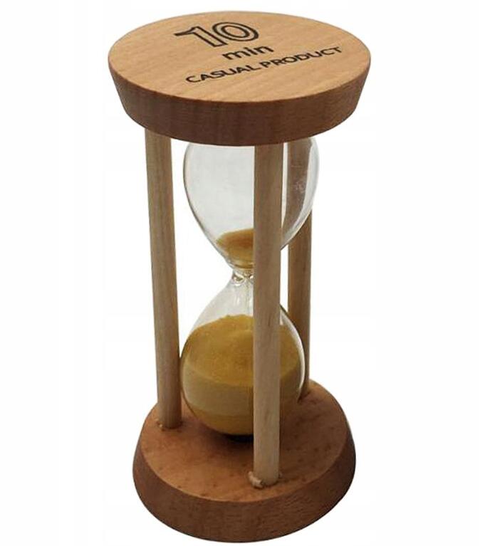 10 minut Klepsydra Klepsydra Jajko Zegar Zegar Dom