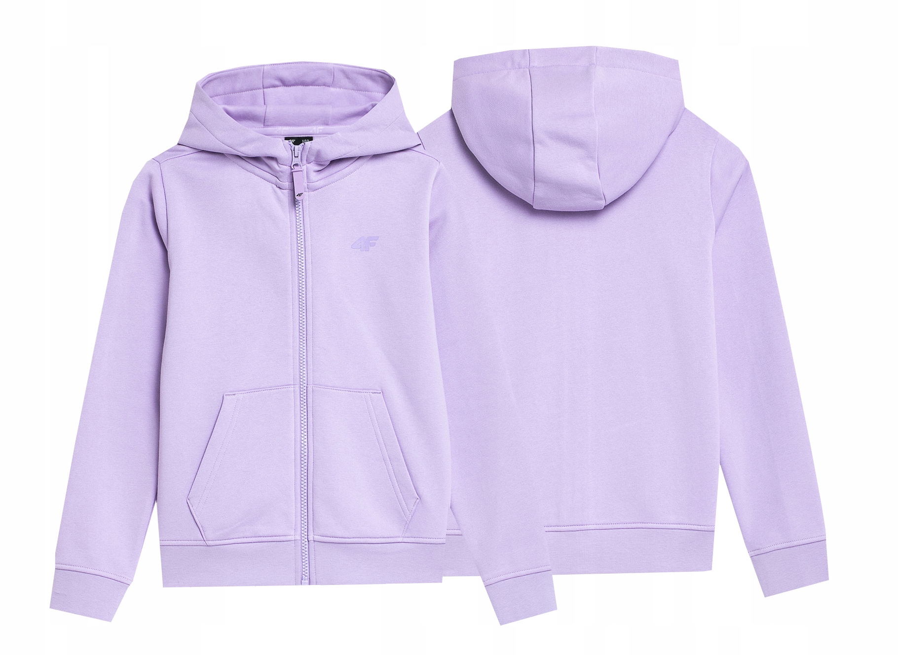 

Bluza Dresowa Dziewczęca 4F Z Kapturem Rozpinana