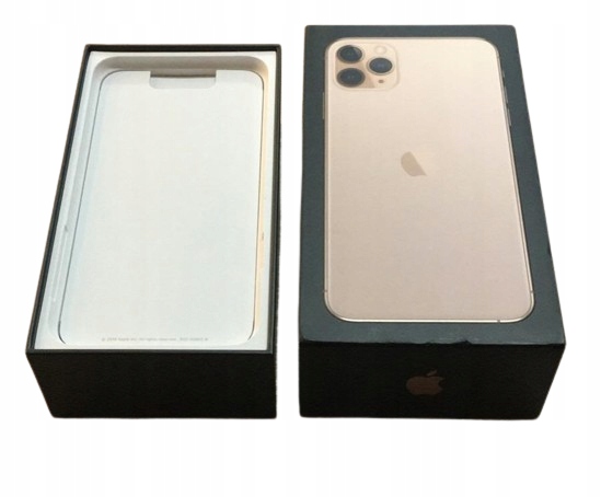 ORYGINALNE PUDEŁKO APPLE IPHONE 11 PRO MAX GOLD
