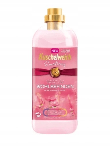 Levně 5 x Kuschelweich Emotions Wohlbefinden tekutá aviváž 38 praní