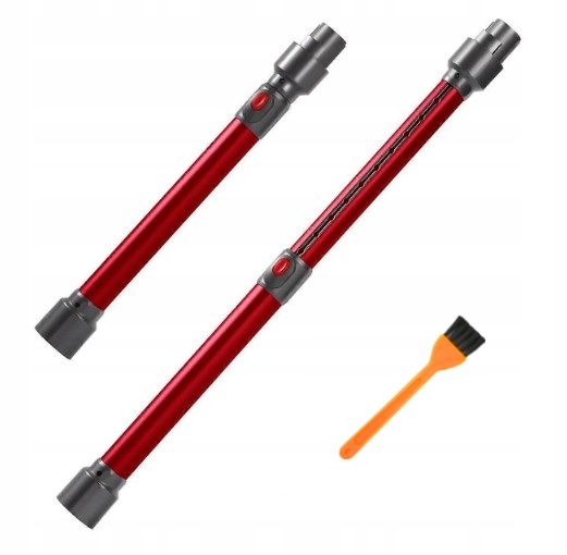 Rura do odkurzacza wysuwana Dyson V7 V8 V10 V11 72 cm Czerwony