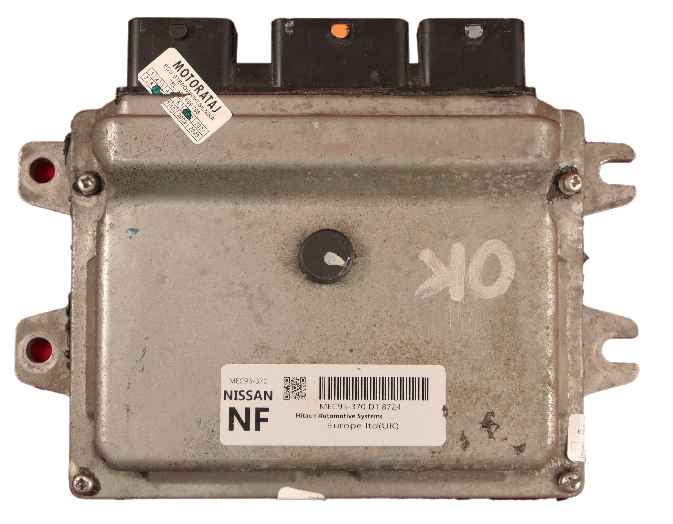 МОЗГИ NISSAN QASHQAI 2.0 Mec93-370 NF D1 8724