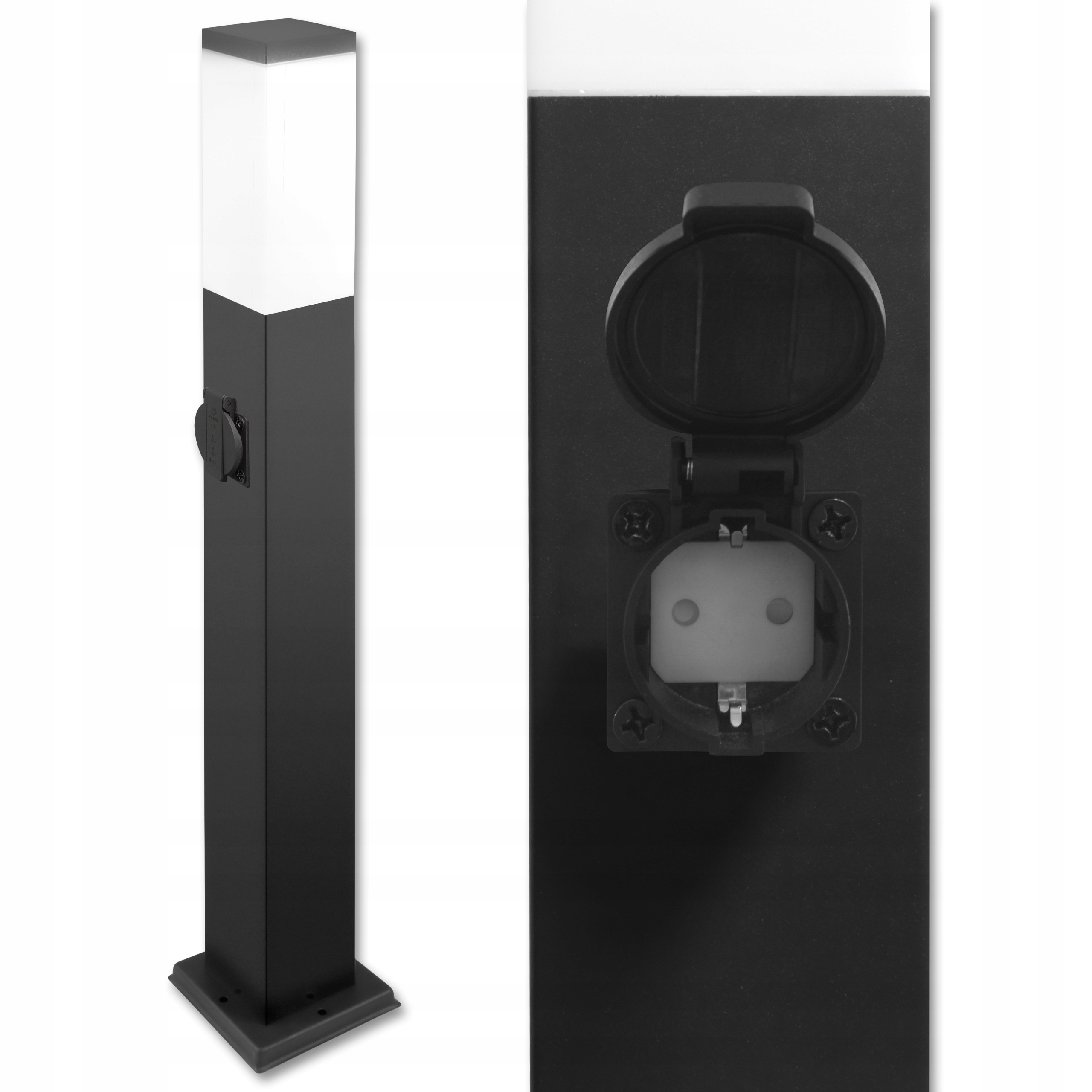 

Lampa Ogrodowa 65cm stojąca słupek zewnętrzna Led
