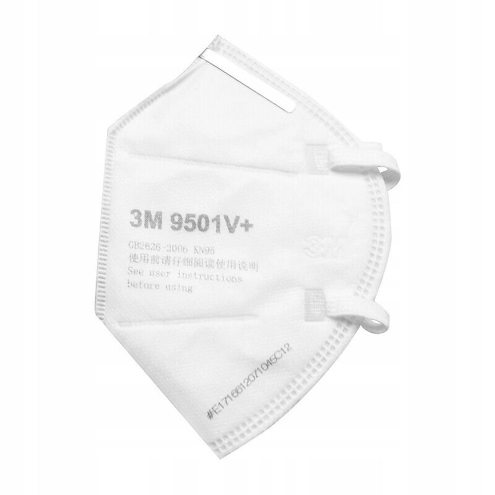 3M 9501V MASKA FFP2 MASECZKA ANTYWIRUSOWA OCHRONNA Liczba sztuk 1 szt.