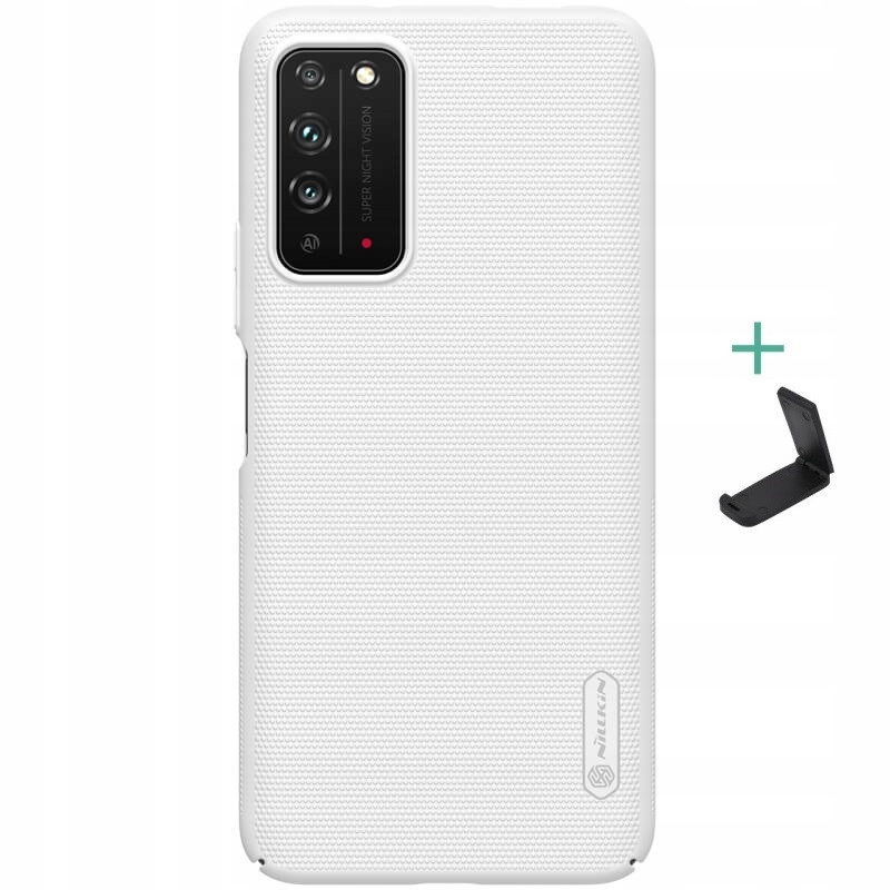 Huawei Honor X10 5G, Etui ochronne z tworzywa sztucznego, podstawka, Nillkin Super Frosted