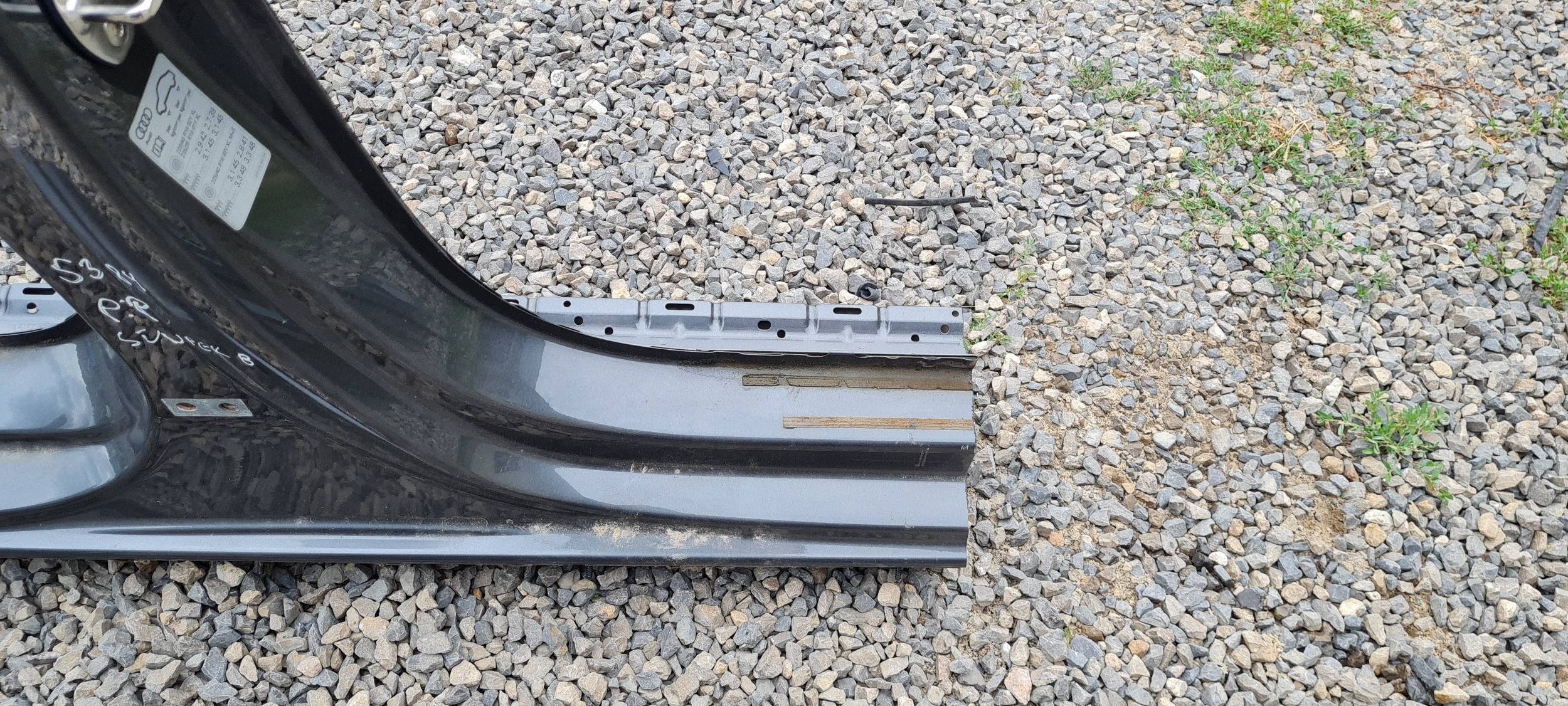 AUDI A3 8Y S3 pillar B threshold side quarter right right LZ7S