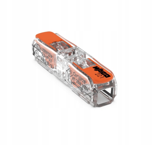 

Wago Szybkozłączka Przelotowa 2x0,2-4mm2 221-2411