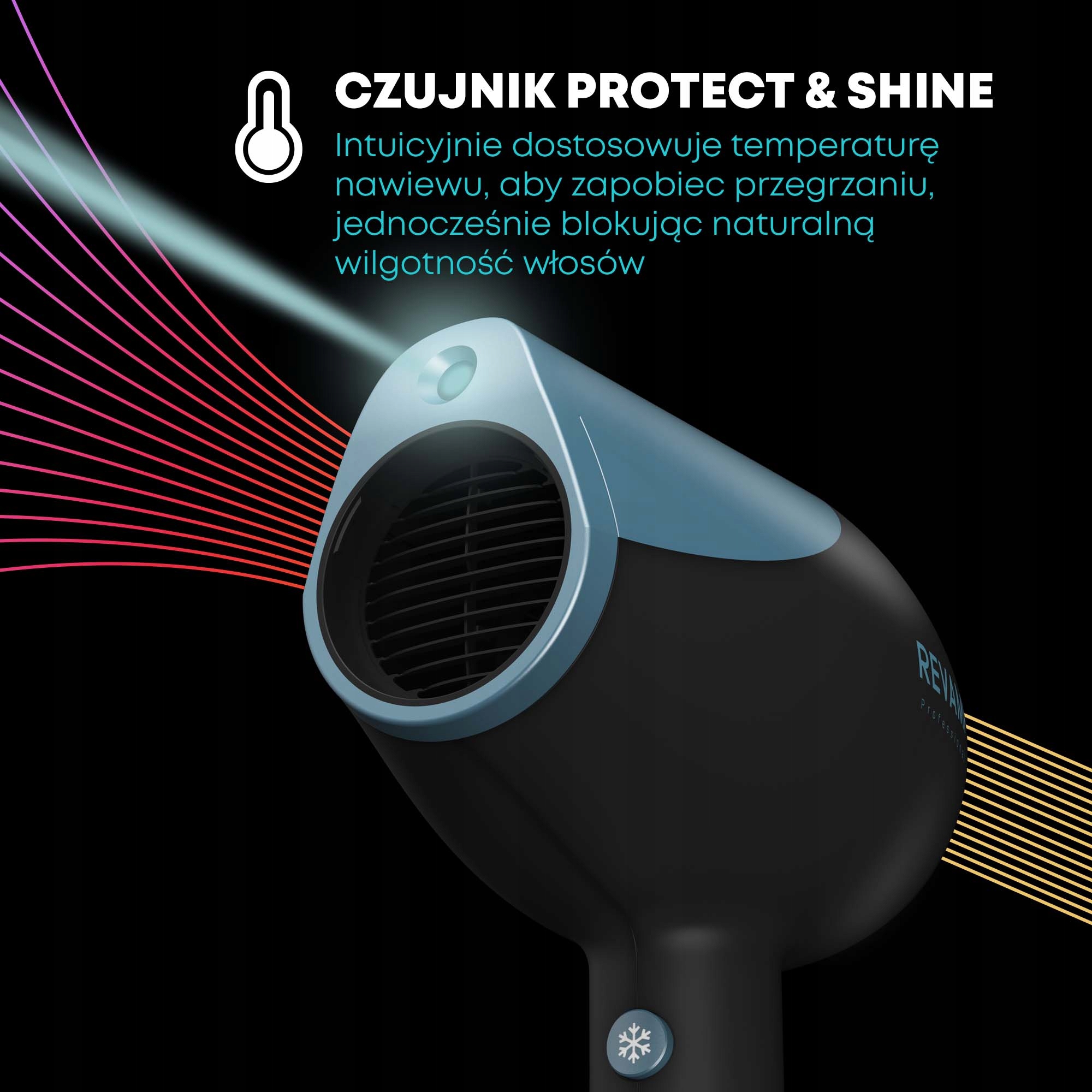Revamp Suszarka PRO Hydro Shield X Shine DR-6000 Model DR-6000-EU