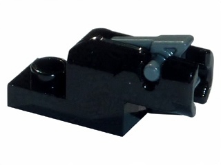 

Lego 15403c01 broń pistolet blaster czarny 10 sz N