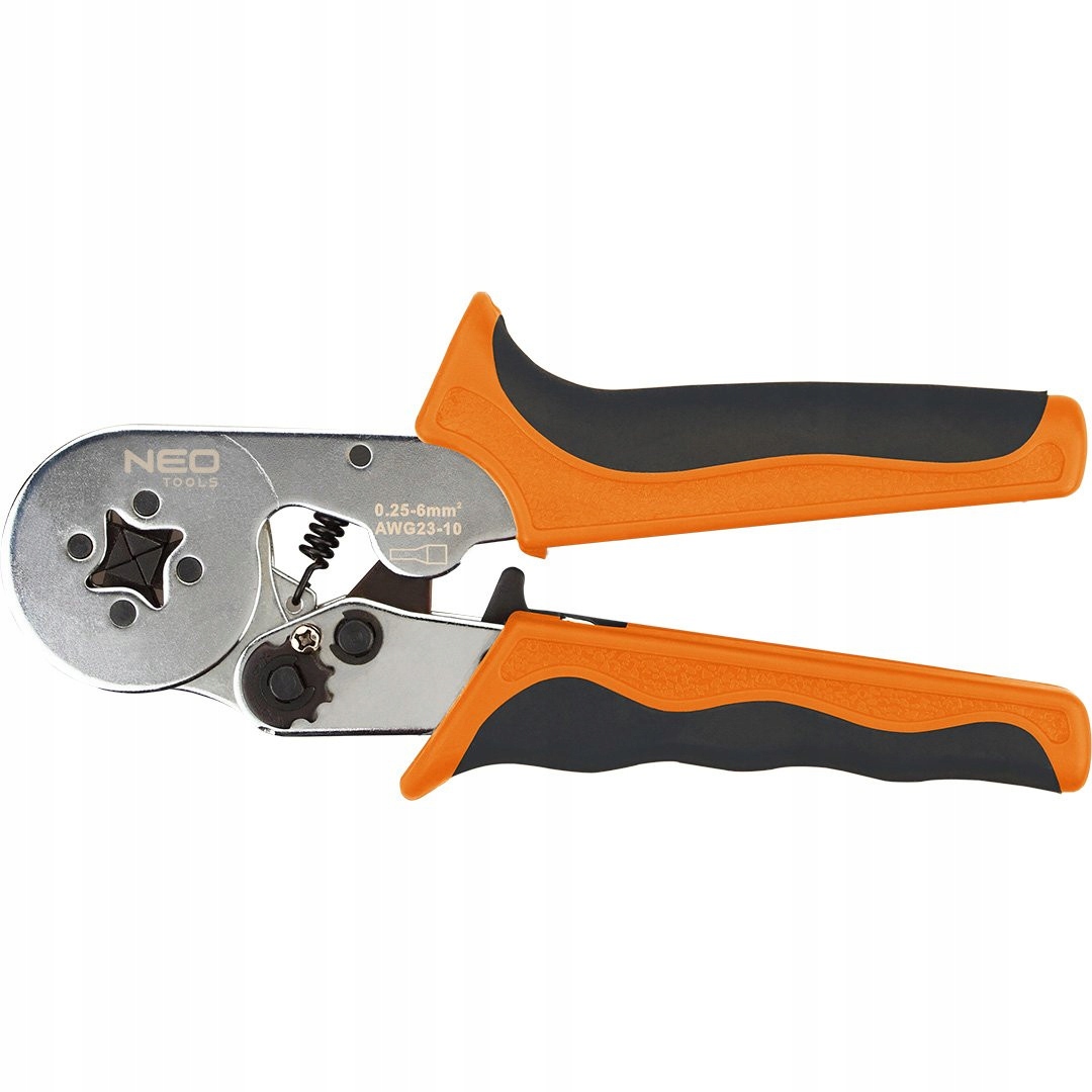 Zaciskarka Końcówek Tulejkowych, Średnica Tulejek: 0.25 6 MM2 Neo Tools
