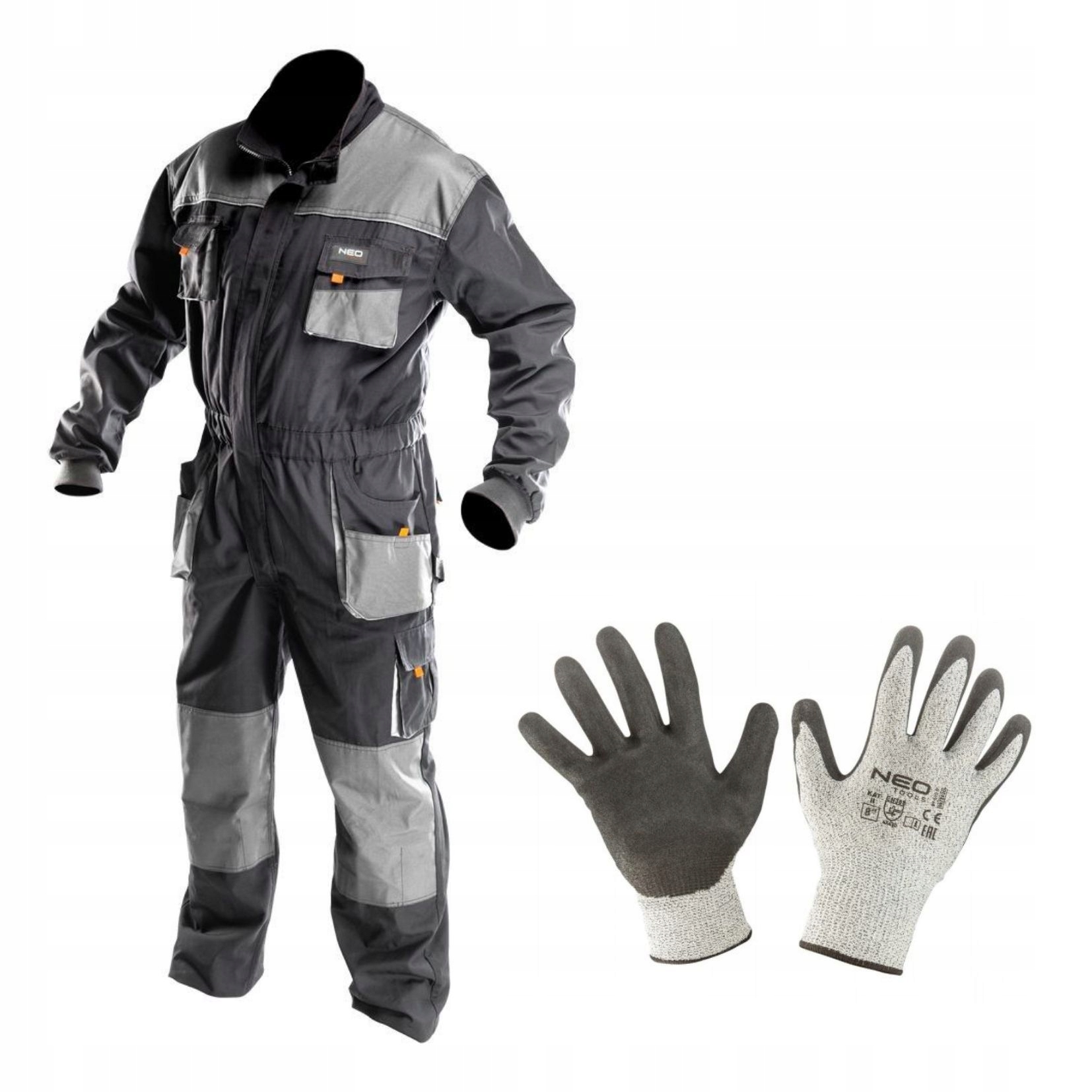 Komplet męskiej odzieży roboczej Bhp, roz. M, Neo Tools