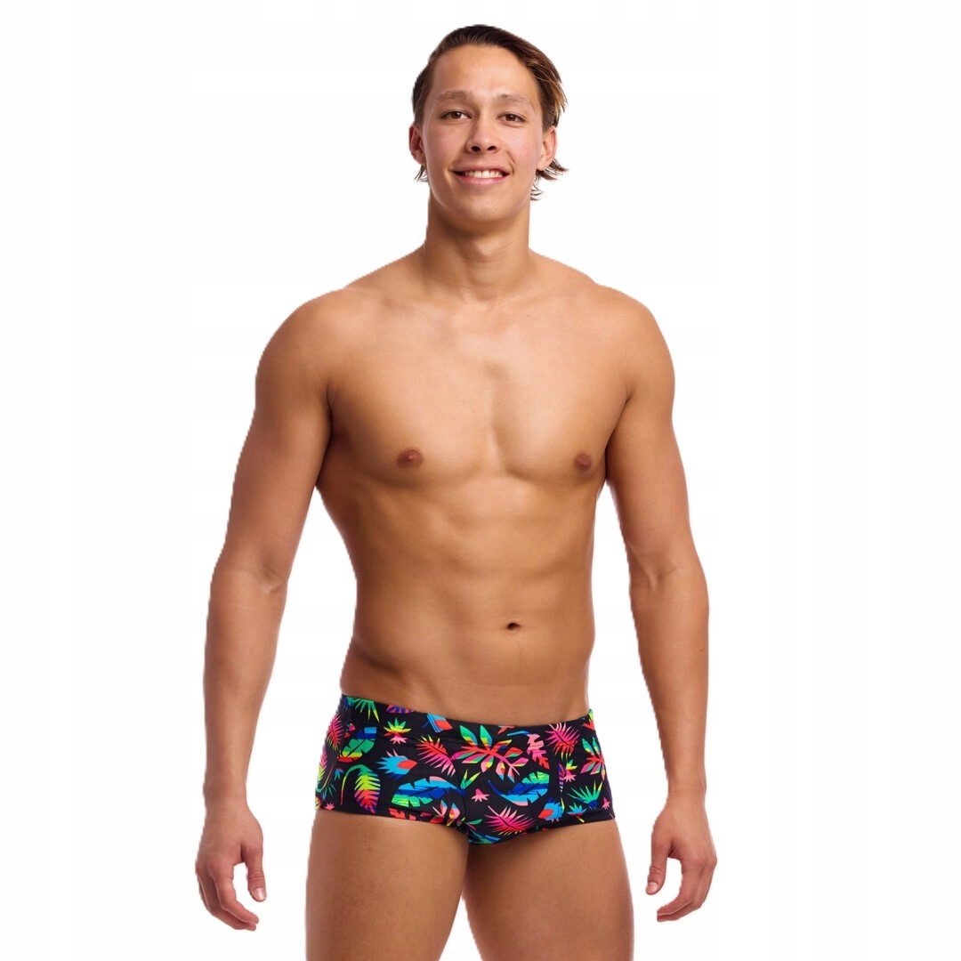 Pánské plavky kraťasy na plavání Funky Trunks Lost Leaf velikost XL