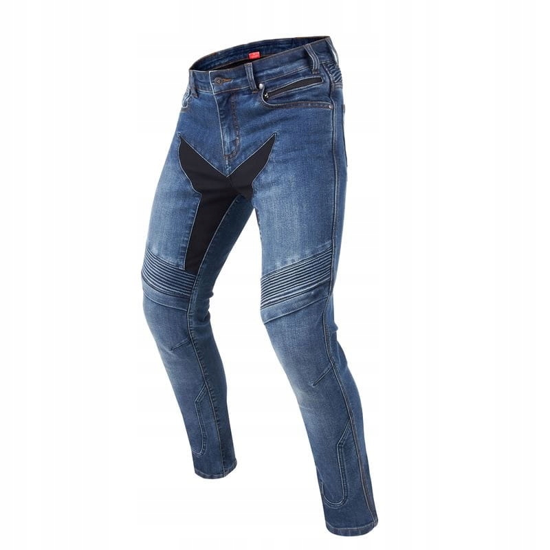 Rebelhorn Eagle III Slim Fit Waashed Blue Motocyklové Džínsy