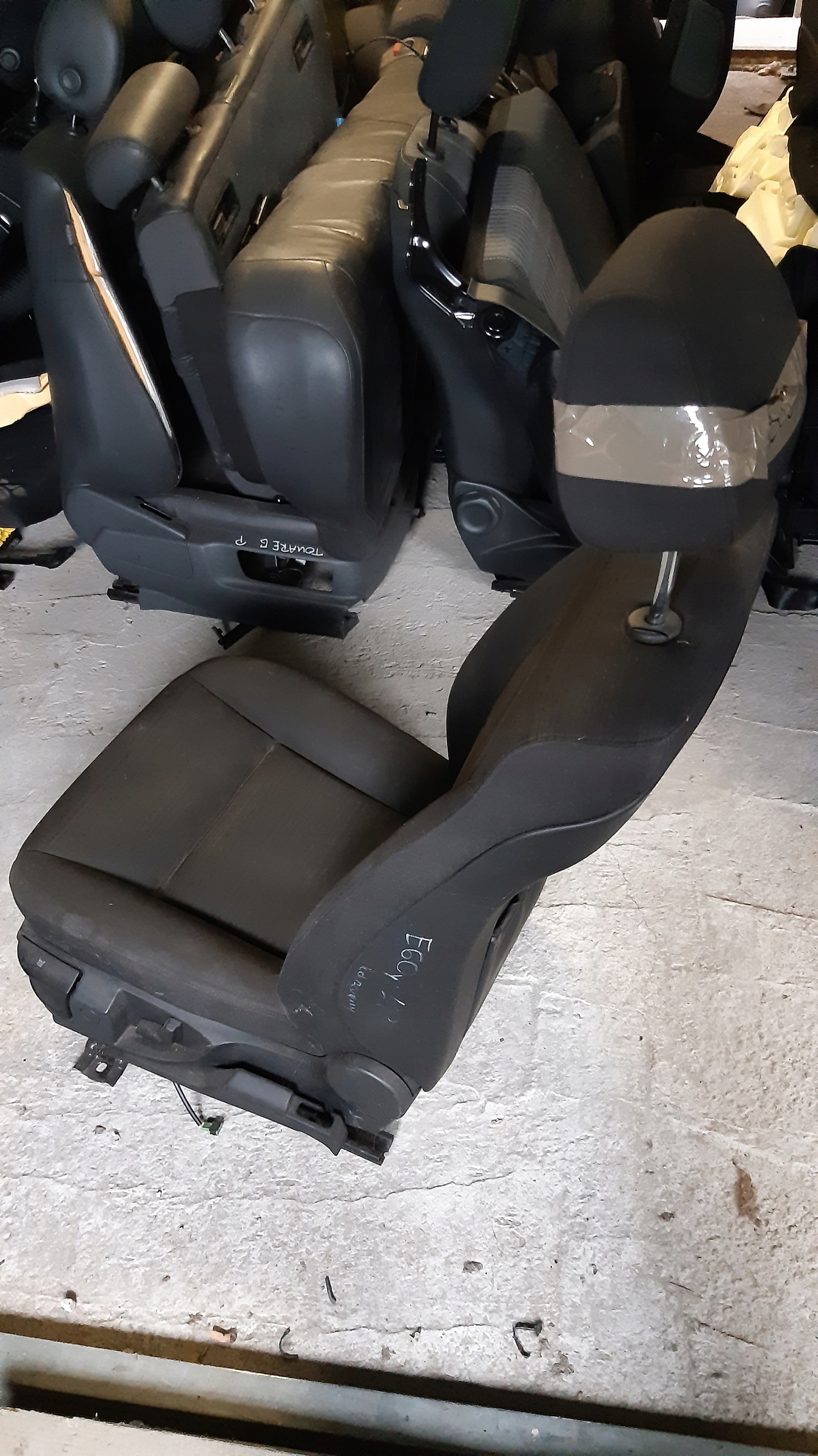 sedile sinistra grzany BMW E60