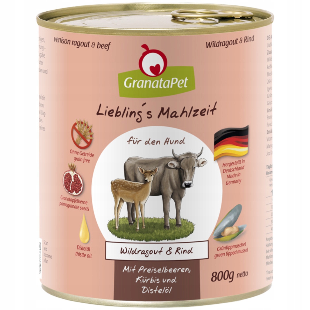 Levně Hra GranataPet Liebling´s Mahlzeit 6 x 800 g