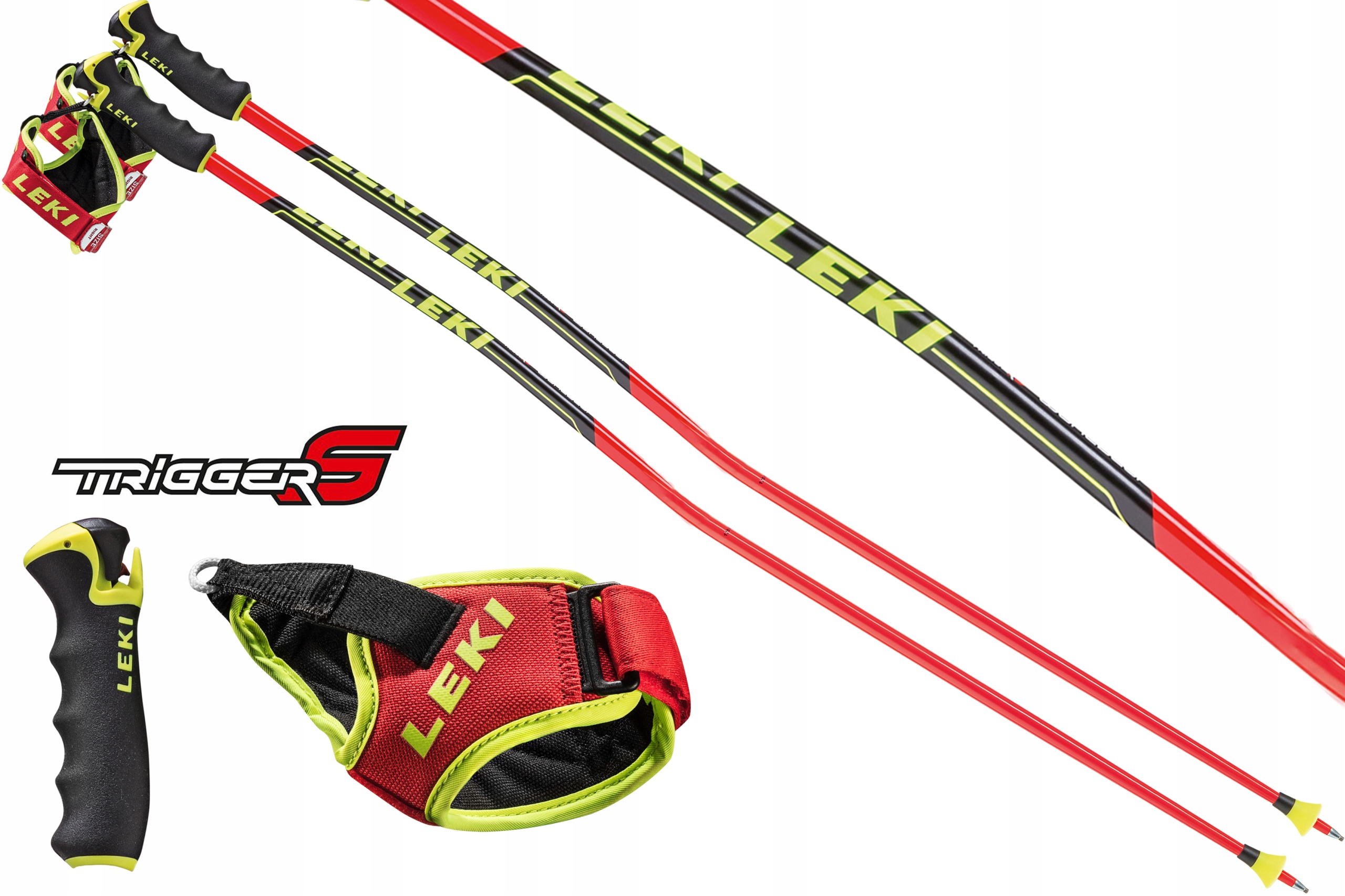 Kije zjazdowe gięte LEKI WORLDCUP Racing CARBON GS