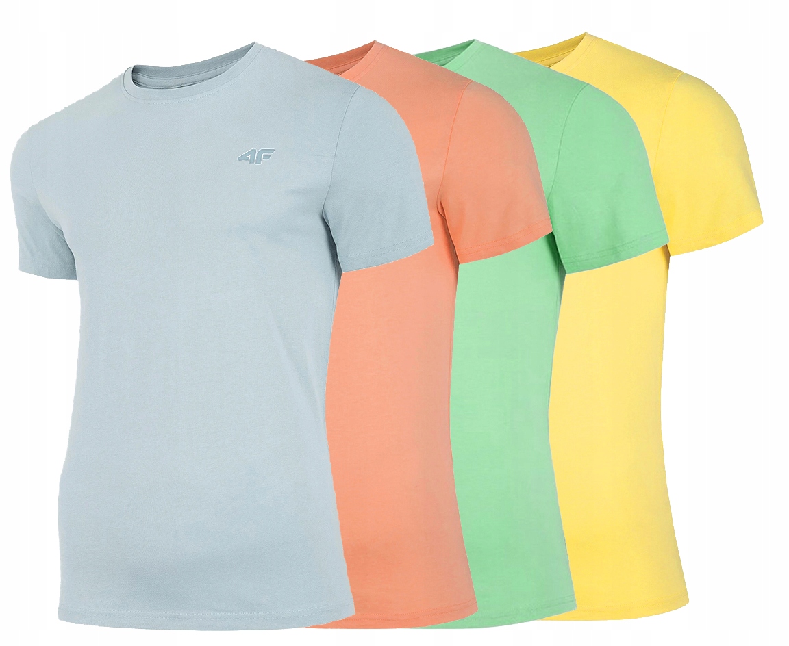 

4F T-shirt Męski x4 Zestaw Kolekcja Limitowana M