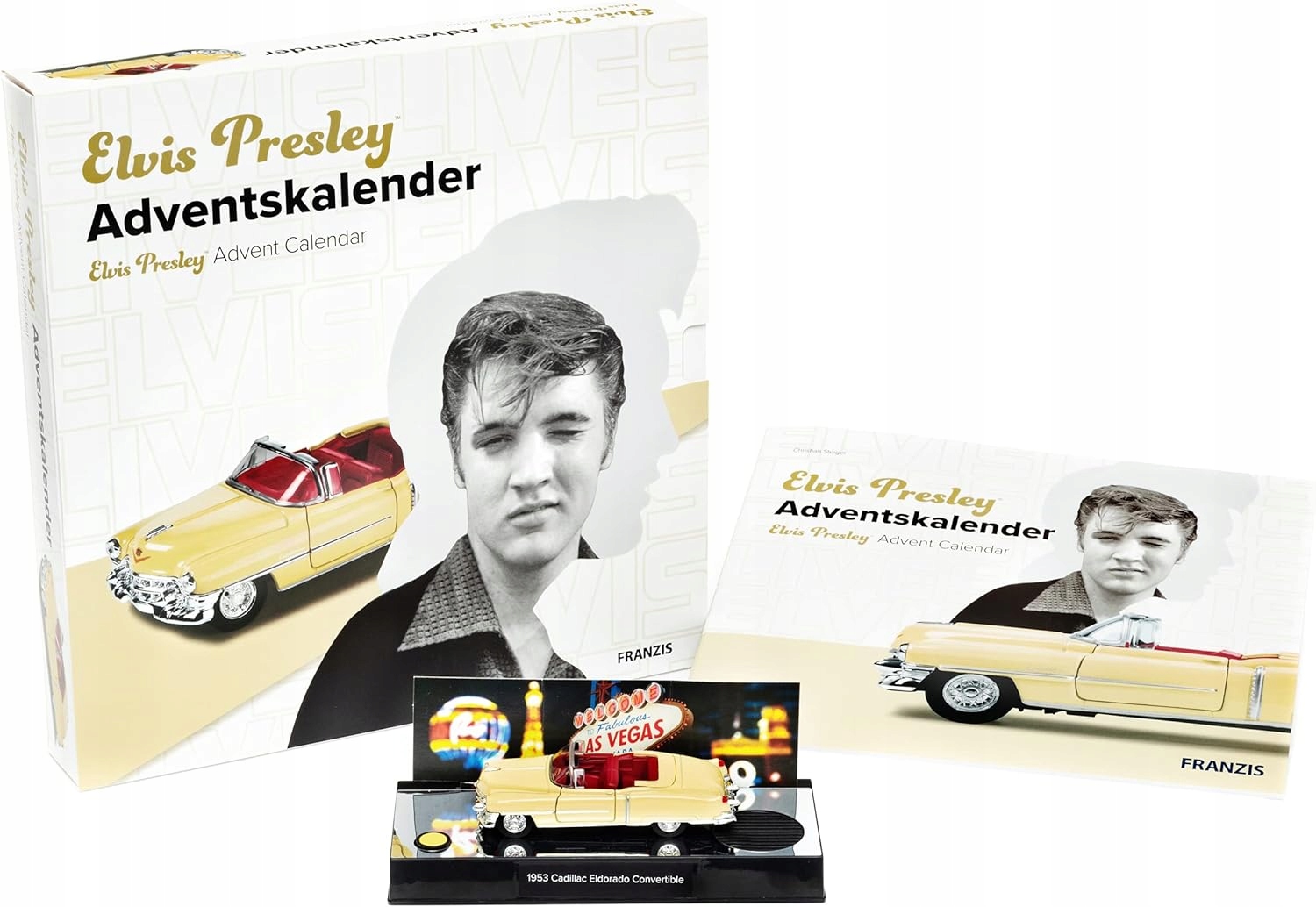 Adventní kalendář Cadillac Eldorado 1953 Elvis Presley Model auta