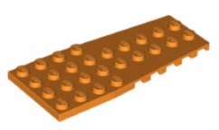 

Lego 14181 Płytka 4x9 Skrzydło Pomarańcz Nowa (4g)