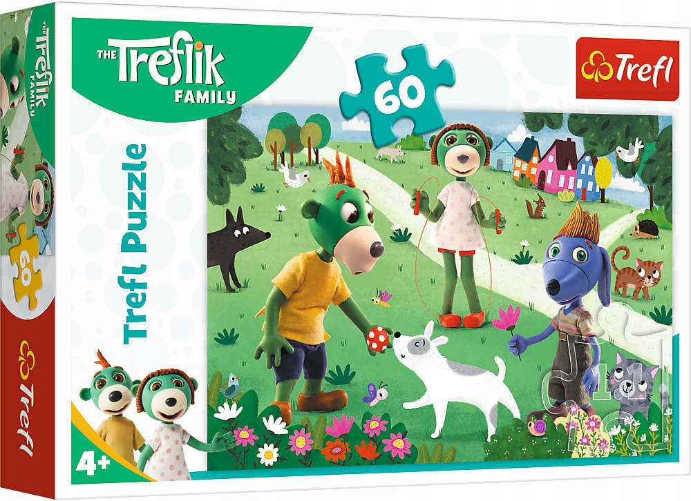 

Rodzina Treflików Puzzle Radosny Dzień 60 Elem.