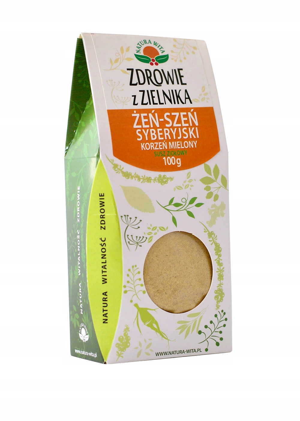

Żeń-Szeń Syberyjski korzeń 100g Eleutherococcus