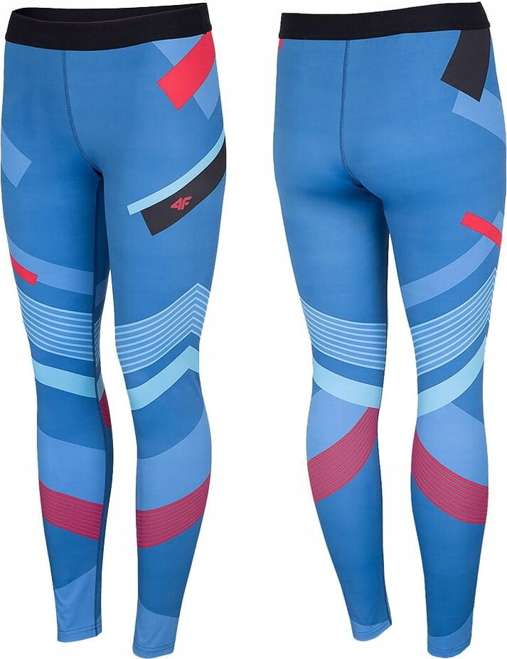 Dámské Funkční Legíny 4F Multicolor Allover H4L20 SPDF006 90A, velikost 2XL