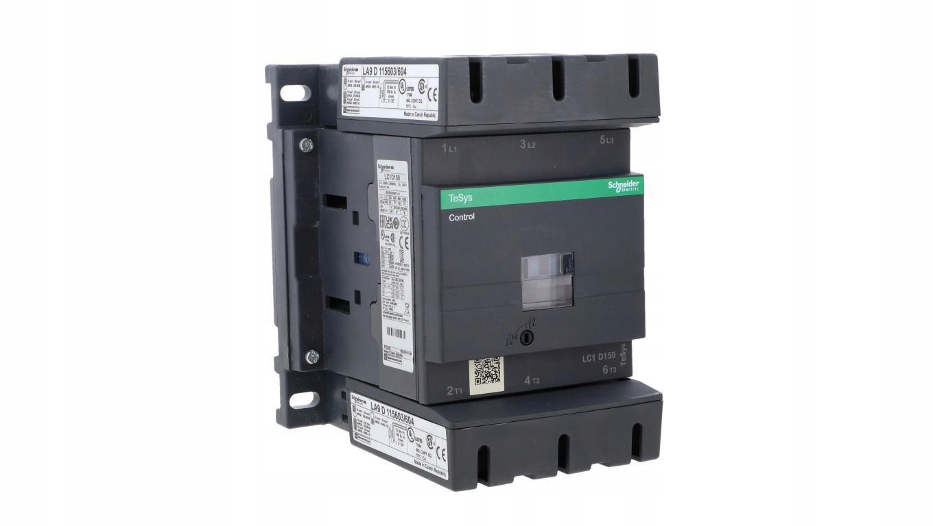 TeSys Deca Stycznik mocy 150A 3P 230V Ac 1Z 1R LC1D150P7
