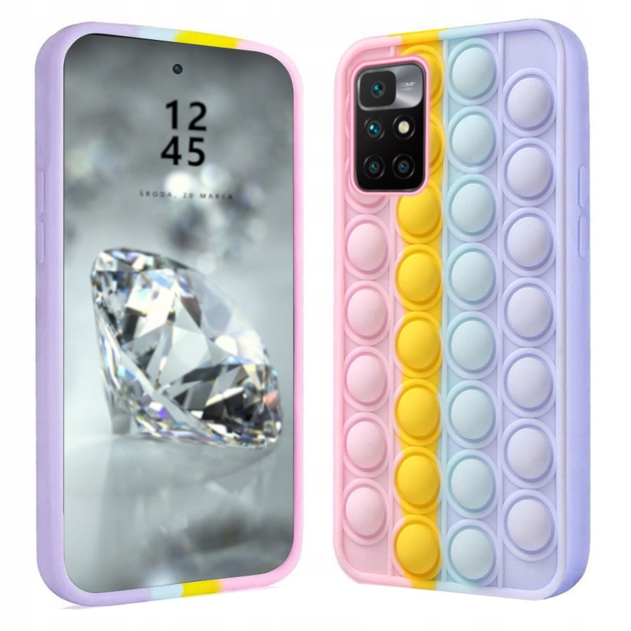 

Bubble Pop It Case Etui Do Redmi 10 2022 Szkło