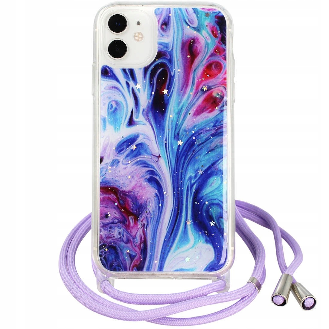

Etui Case Glamour Sznurek do Iphone 11 Pro +szkło