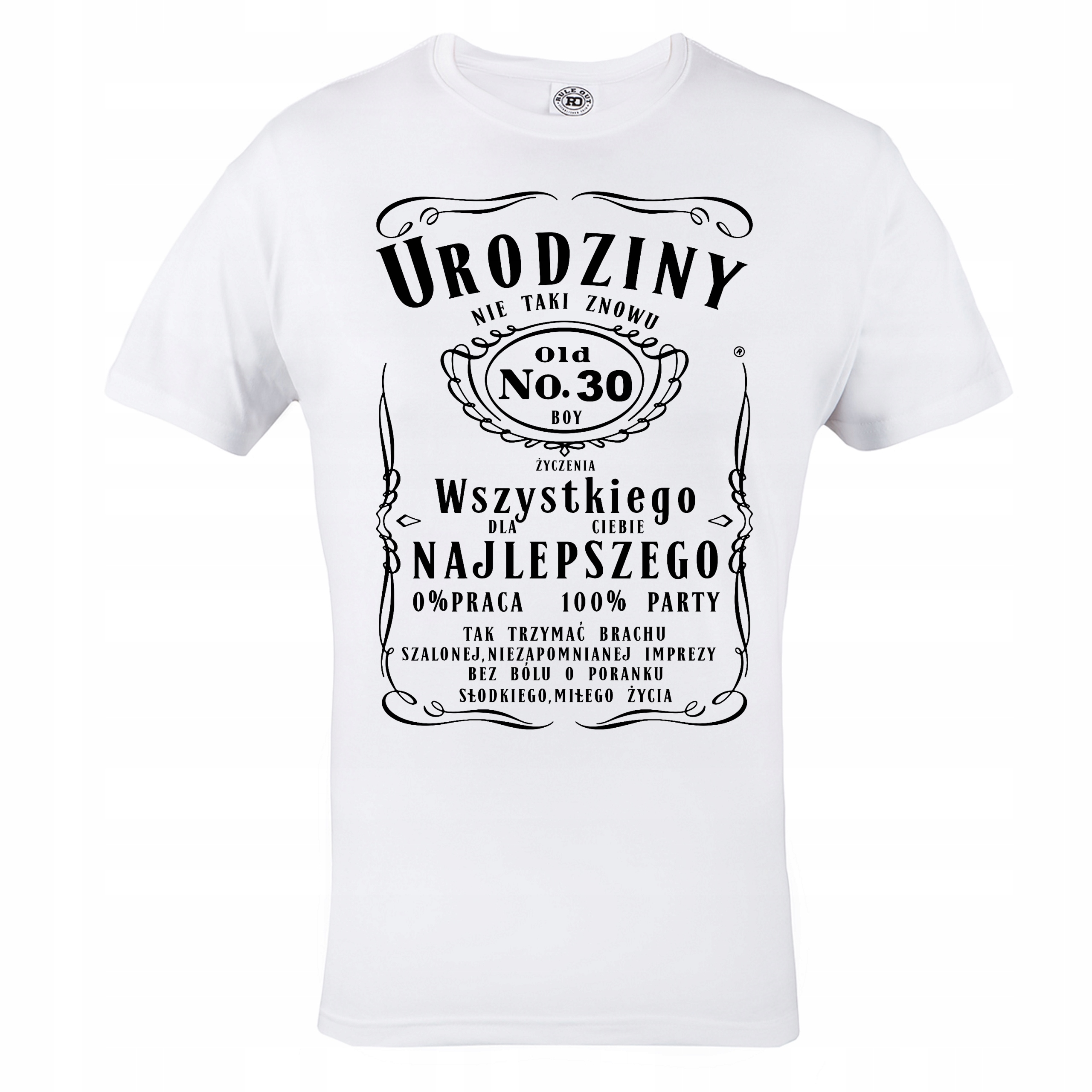 

Męska Bawełniana Koszulka Na 30 Urodziny UR13