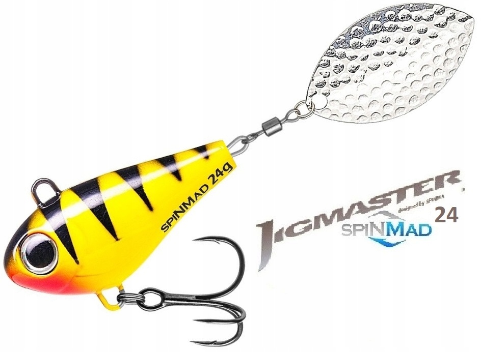 Wirujący Ogonek Spinmad Jig Master 24gr Nr.09 Na Szczupak Sandacz Sum Troć