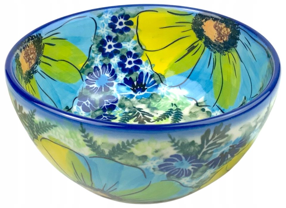 Miska 16 cm 550 ml D-413 Včelka Keramika Bolesławiec