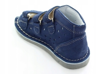 Danielki kapcie profilaktyczne S114 rozm 32 jeans Płeć chłopcy