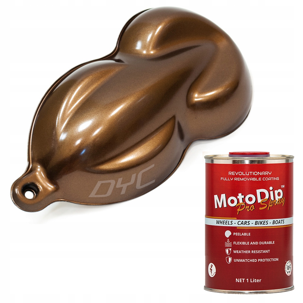 Moto Dip MotoDip Mocha Brown perłowy mat 1 litr bez podkładu