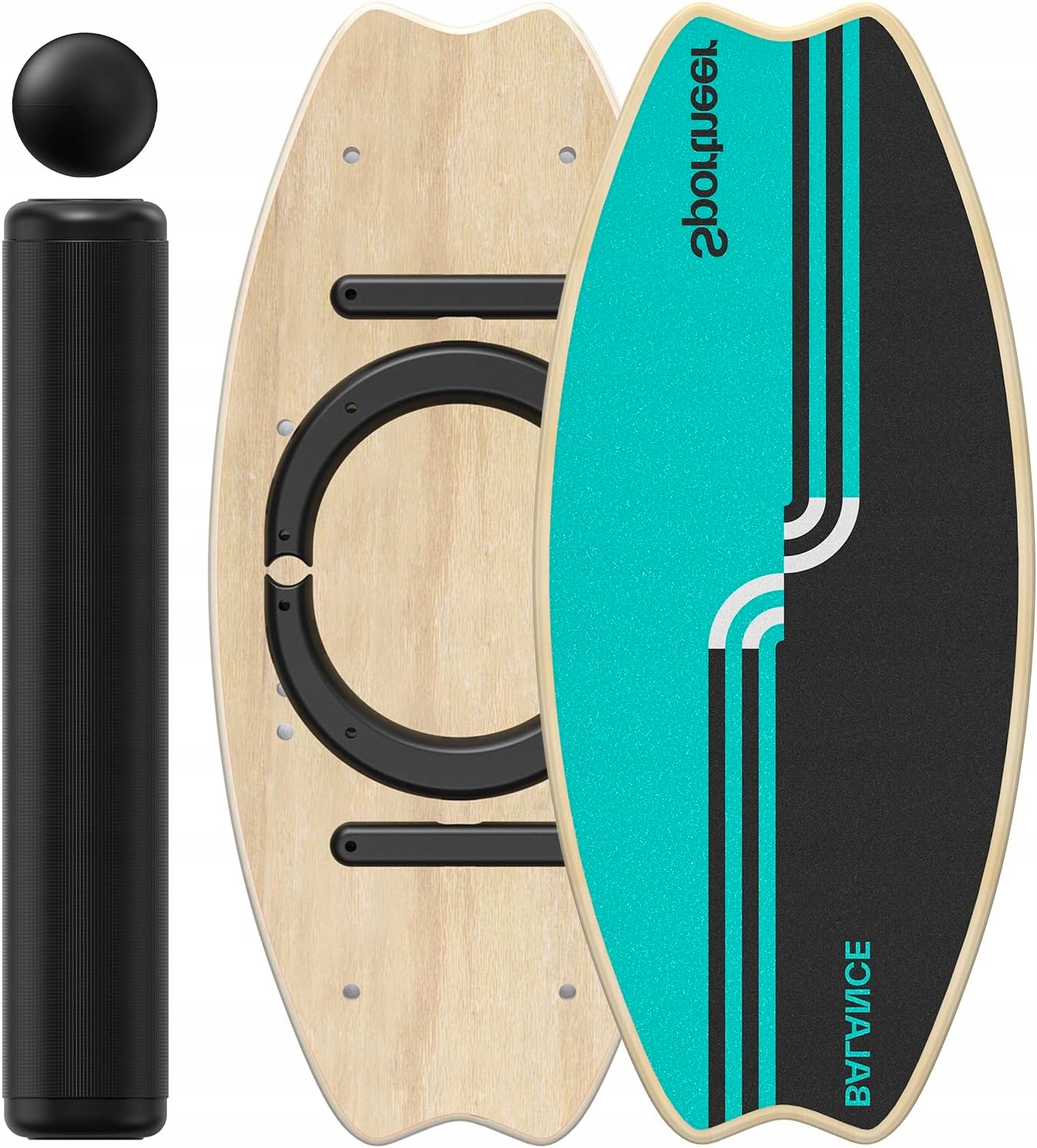 BALANCE BOARD WOOD DESKA SURFINGU TRICKBOARD DLA DZIECI I DOROSLYCH